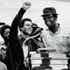 Huey Newton of the Black Panthers at a Revolutionary People's Party Convention in 1970 (David Fenton/Archive Photos/Getty)